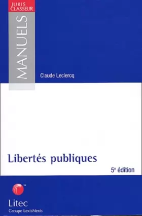 Couverture du produit · Libertés publiques (ancienne édition)