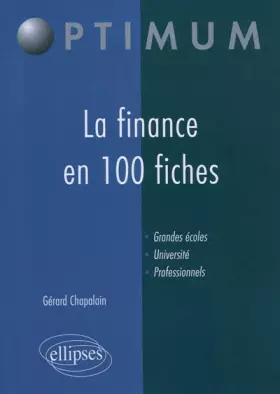 Couverture du produit · La finance en 100 fiches