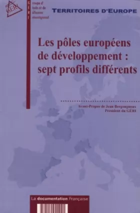 Couverture du produit · Les pôles européens de développement : sept profils différents