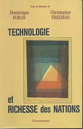 Couverture du produit · Technologie et richesse des nations