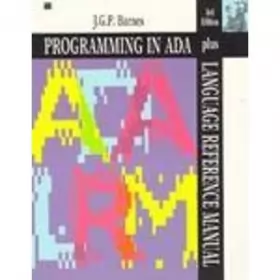 Couverture du produit · Programming in Ada Plus Language Reference Manual