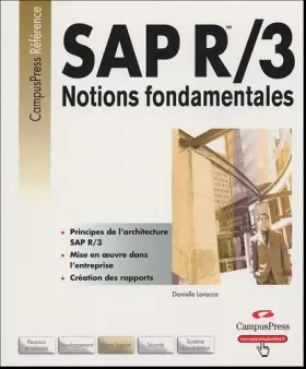 Couverture du produit · SAP R/3 : Notions fondamentales
