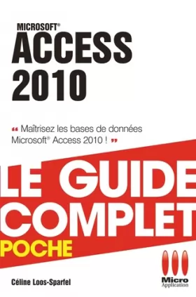 Couverture du produit · Access 2010