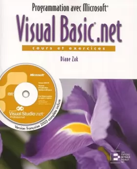 Couverture du produit · Programmation avec Microsoft® : Visual Basic.net (1 livre + 1 CD Rom)