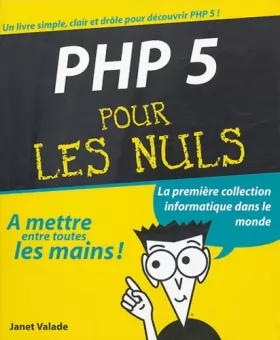 Couverture du produit · PHP 5 pour les Nuls