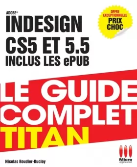 Couverture du produit · GUIDE COMPLET TITAN INDESIGN CS5-5.5-ET EPUBS