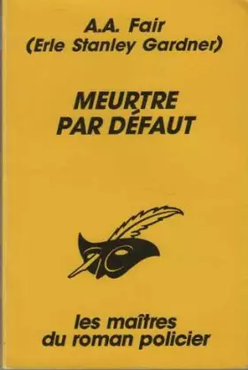 Couverture du produit · Meurtre par défaut