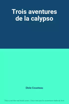 Couverture du produit · Trois aventures de la calypso