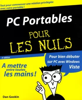 Couverture du produit · PC Portables pour les Nuls