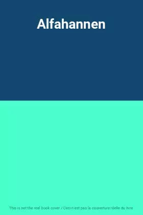 Couverture du produit · Alfahannen