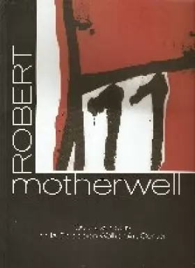 Couverture du produit · Robert Motherwell (Obras selectas de la Coleccion Walker Art Center)