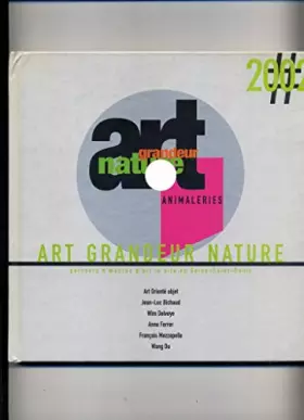 Couverture du produit · Art Grandeur Nature