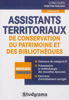 Couverture du produit · Assistants territoriaux de conservation du patrimoine et des bibliothèques