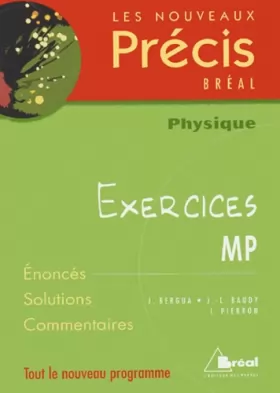 Couverture du produit · Physique MP : Exercices