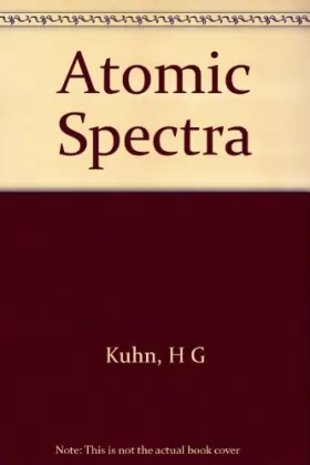 Couverture du produit · Atomic Spectra