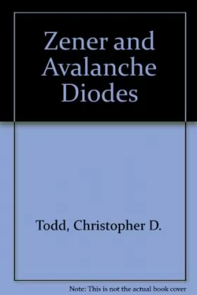 Couverture du produit · Zener and Avalanche Diodes