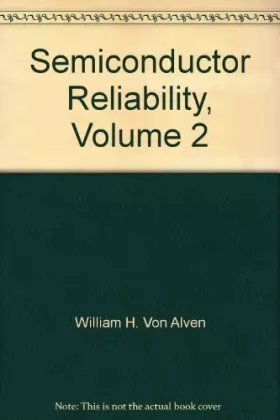 Couverture du produit · Semiconductor Reliability, Volume 2