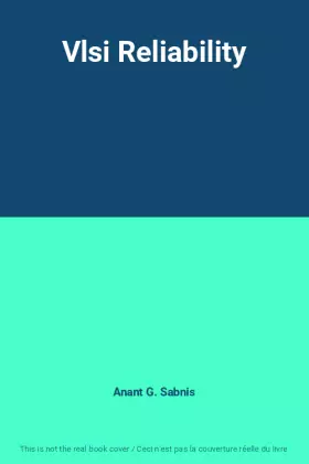 Couverture du produit · Vlsi Reliability