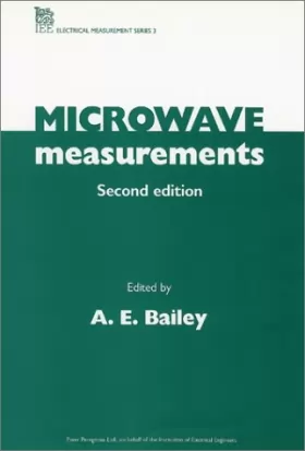 Couverture du produit · Microwave Measurements