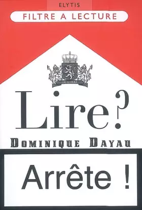 Couverture du produit · Lire ? : Arrête !