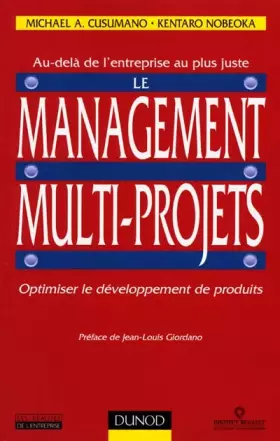 Couverture du produit · LE MANAGEMENT MULTI-PROJETS. Optimiser le développement de produits