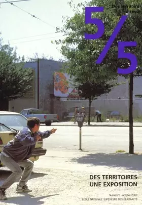 Couverture du produit · Des territoires en revue N° 5 octobre 2001 : Des territoires, une exposition