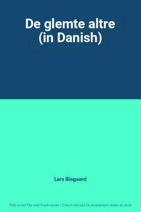 Couverture du produit · De glemte altre (in Danish)