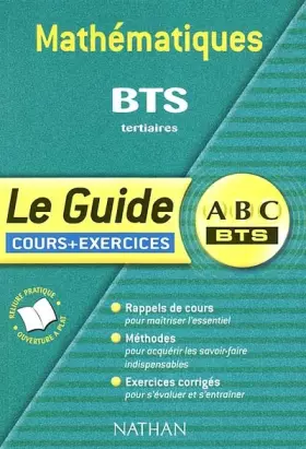 Couverture du produit · Mathématiques BTS tertiaires : Cours et Exercices