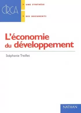 Couverture du produit · L'économie du développement
