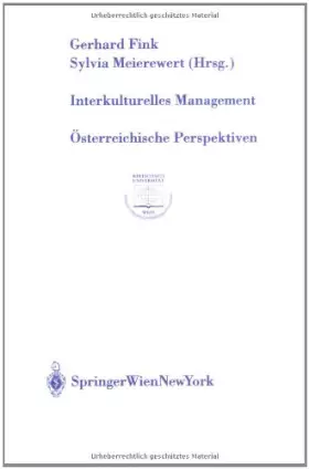 Couverture du produit · Interkulturelles Management: Osterreichische Perspektiven