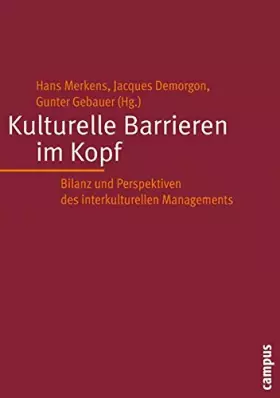 Couverture du produit · Kulturelle Barrieren im Kopf
