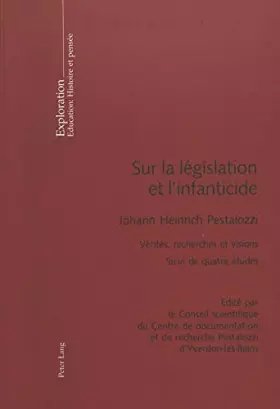 Couverture du produit · Sur La Legislation Et L'Infanticide