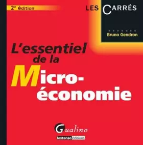 Couverture du produit · L'essentiel de la Micro-économie