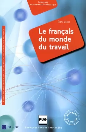 Couverture du produit · Le français du monde du travail