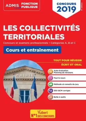 Couverture du produit · Collectivités territoriales Concours 2019 - Cours et entraînement