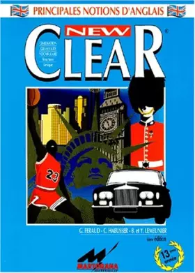Couverture du produit · Clear : grammaire, vocabulaire, histoire, géographie, structures