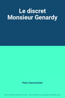 Couverture du produit · Le discret Monsieur Genardy