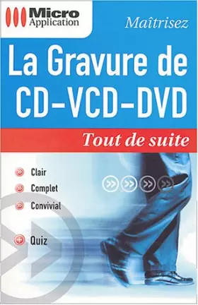 Couverture du produit · La gravure de CD/VCD/DVD