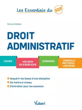 Couverture du produit · Essentiels du Sup Droit administratif: Cours - QCM - Exercices - Corrigés