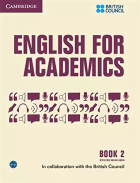 Couverture du produit · English for Academics 2 Book with Online Audio