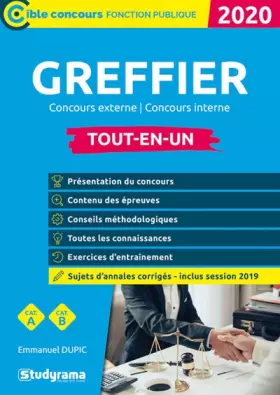 Couverture du produit · Greffier 2020 Tout-en-un