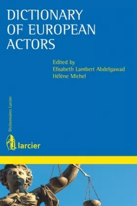 Couverture du produit · Dictionary of European Actors