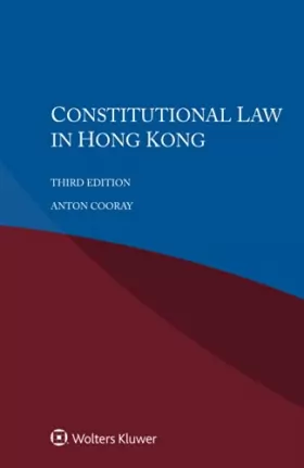 Couverture du produit · Constitutional Law in Hong Kong