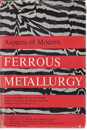 Couverture du produit · Aspects of Modern Ferrous Metallurgy
