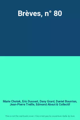Couverture du produit · Brèves, n° 80