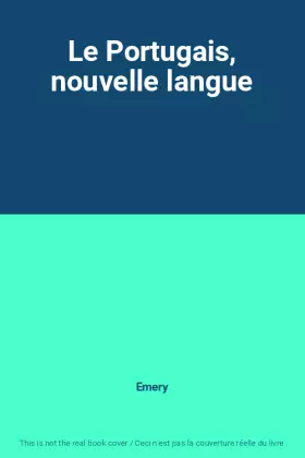 Couverture du produit · Le Portugais, nouvelle langue
