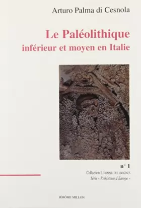 Couverture du produit · Le Paléolithique inférieur et moyen en Italie
