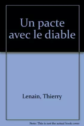 Couverture du produit · Un pacte avec le diable