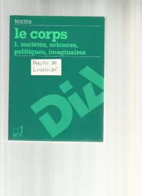 Couverture du produit · Le corps, volume 1