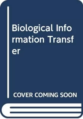 Couverture du produit · Biological Information Transfer